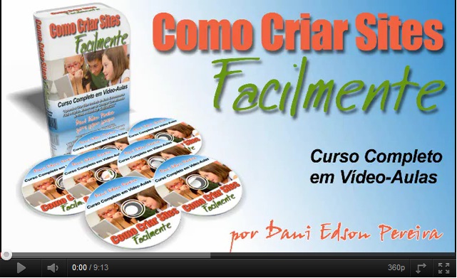 Como criar sites facilmente!